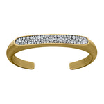 Arc Cuff - White Diamond