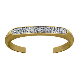 Arc Cuff - White Diamond